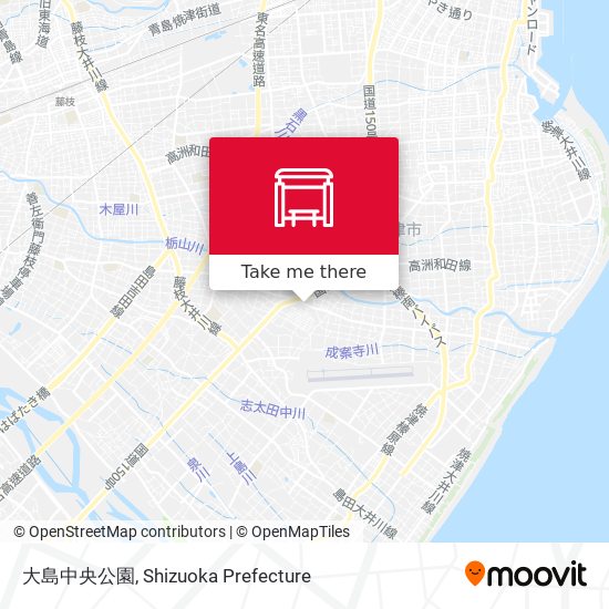 大島中央公園 map