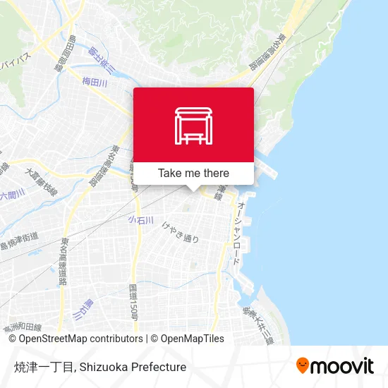 焼津一丁目 map