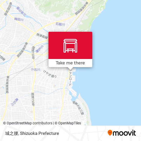 城之腰 map