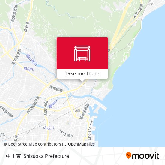 中里東 map