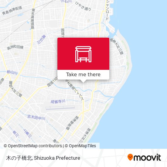 木の子橋北 map
