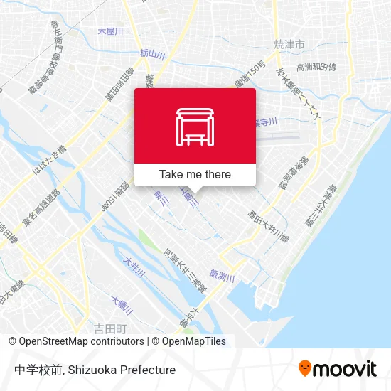 中学校前 map