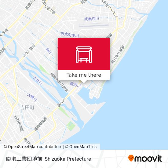 臨港工業団地前 map