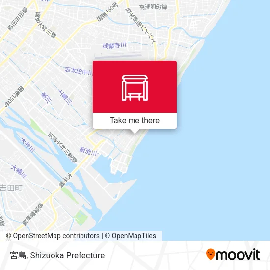 宮島 map