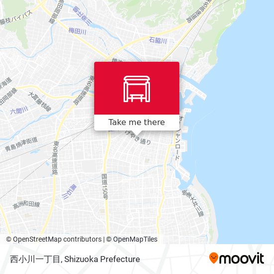 西小川一丁目 map