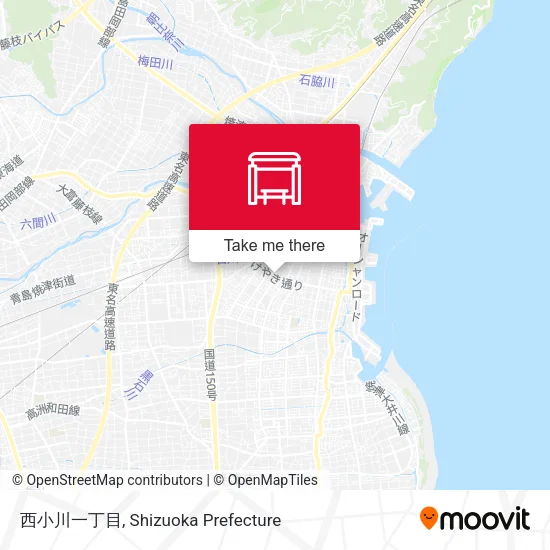 西小川一丁目 map