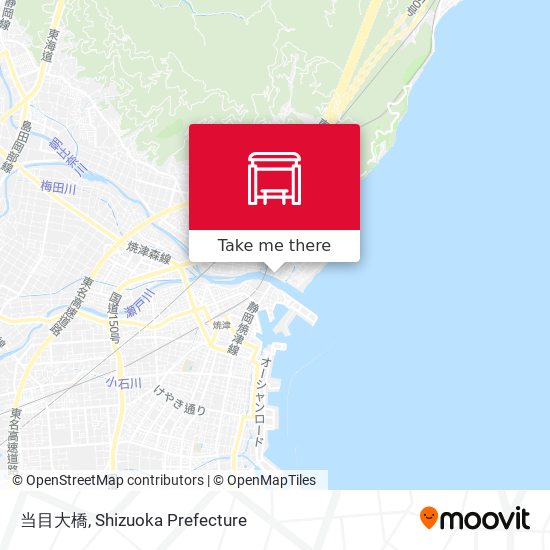 当目大橋 map