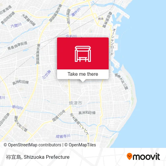 祢宜島 map