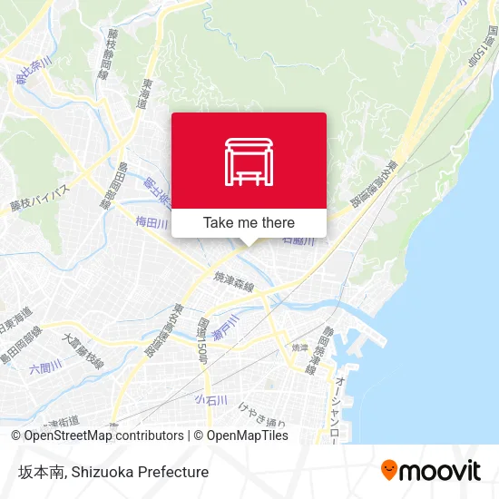 坂本南 map