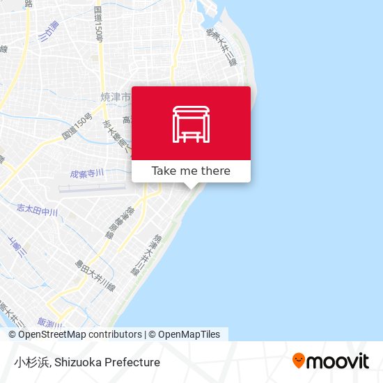 小杉浜 map