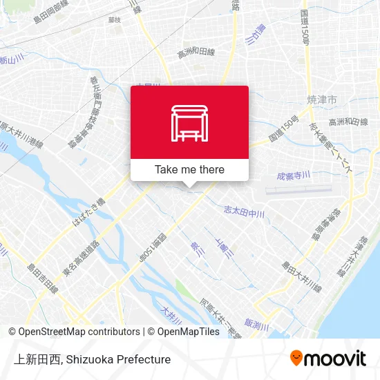 上新田西 map