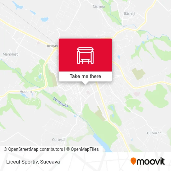 Liceul Sportiv map
