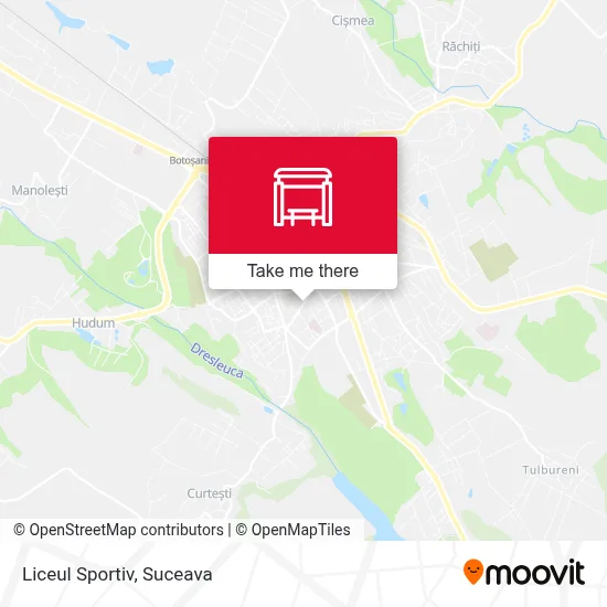 Liceul Sportiv map
