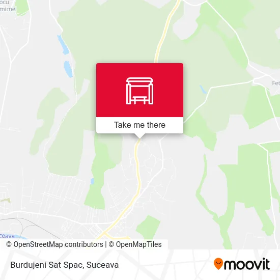 Burdujeni Sat Spac map