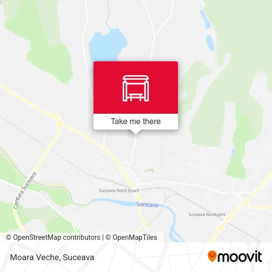 Moara Veche map