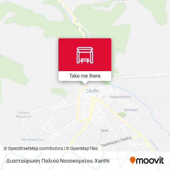 Διασταύρωση Παλιού Νοσοκομείου map