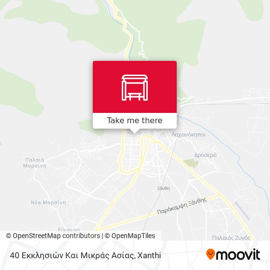 40 Εκκλησιών Και Μικράς Ασίας map