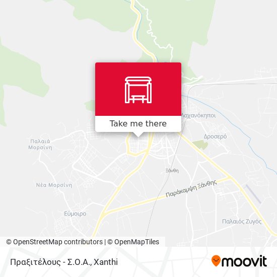 Πραξιτέλους - Σ.Ο.Α. map