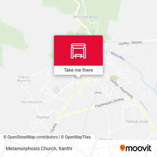 Metamorphosis Church map