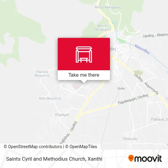 Saints Cyril and Methodius Church map