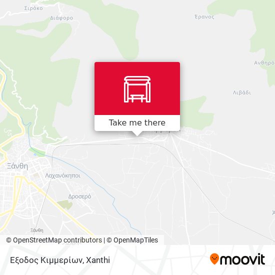 Έξοδος Κιμμερίων map