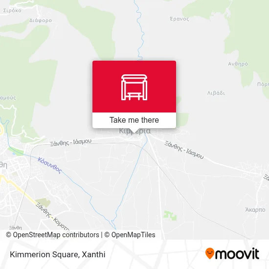 Kimmerion Square map