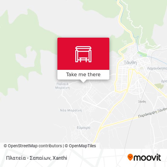 Πλατεία - Σαπαίων map