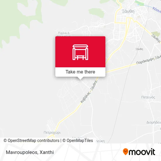 Mavroupoleos map