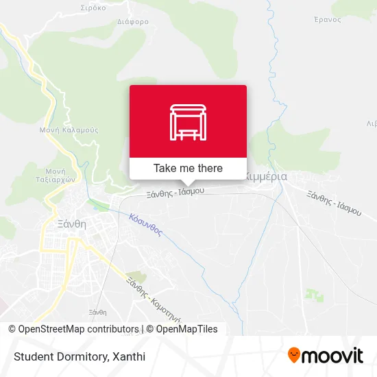 Student Dormitory map