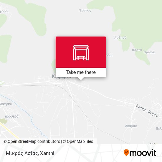 Μικράς Ασίας map