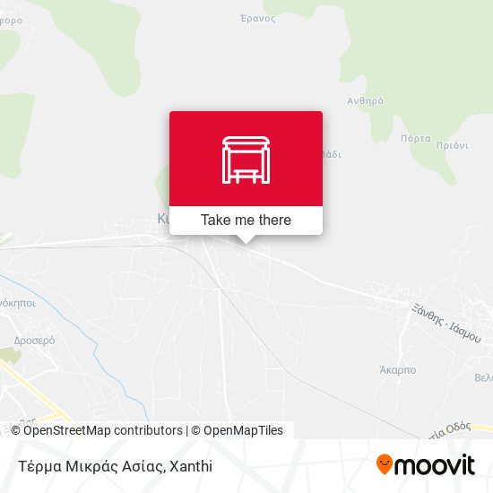 Τέρμα Μικράς Ασίας map