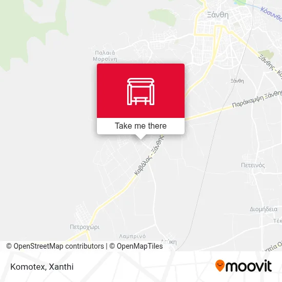 Komotex map