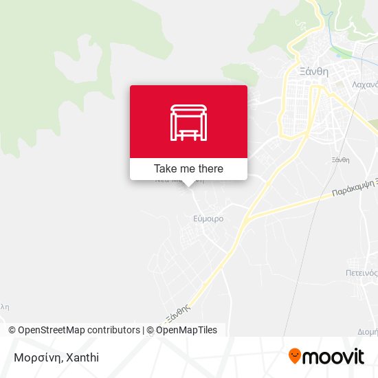 Μορσίνη map