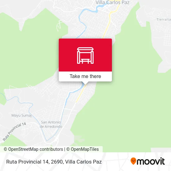 Ruta Provincial 14, 2690 map