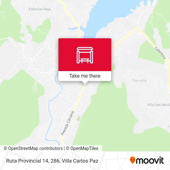 Ruta Provincial 14, 286 map