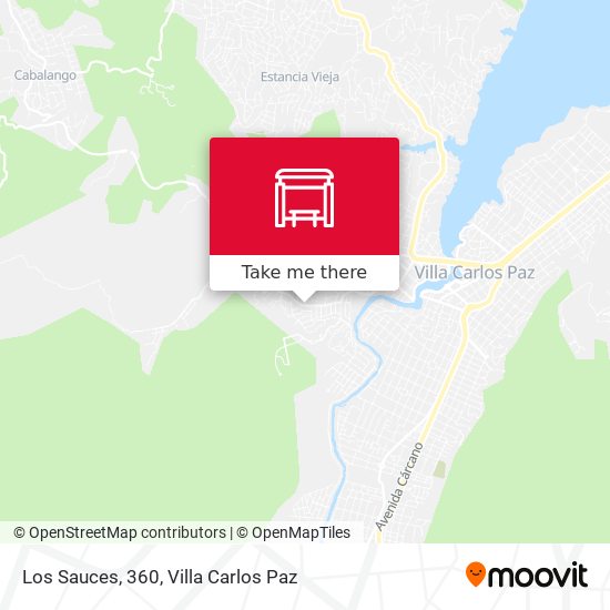 Los Sauces, 360 map