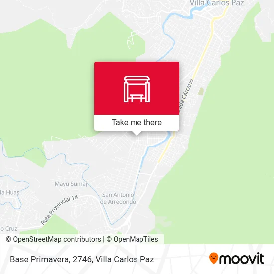 Base Primavera, 2746 map