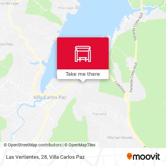 Las Vertientes, 28 map