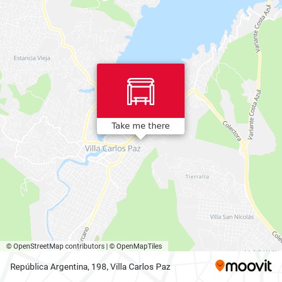 República Argentina, 198 map