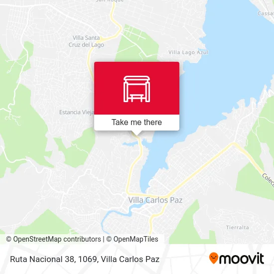 Ruta Nacional 38, 1069 map