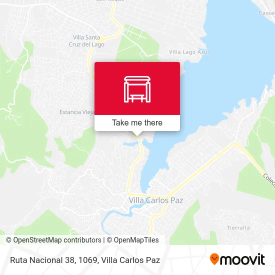 Ruta Nacional 38, 1069 map