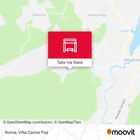 Roma map