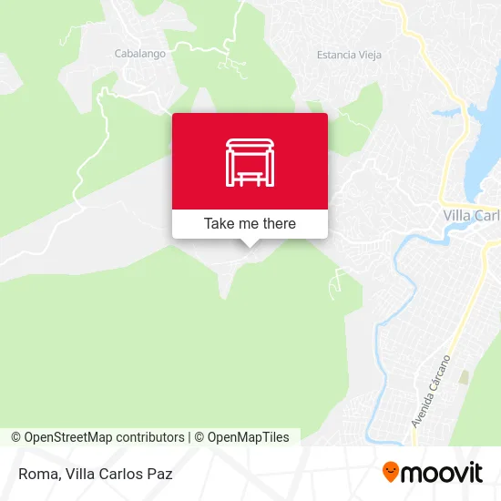 Roma map