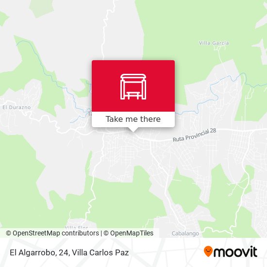 El Algarrobo, 24 map