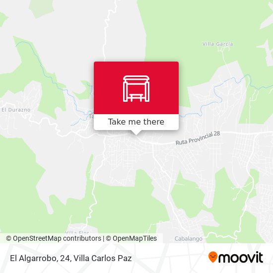 El Algarrobo, 24 map