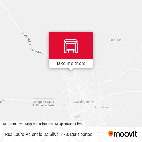 Rua Lauro Valêncio Da Silva, 373 map