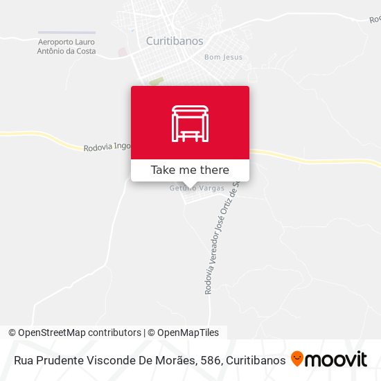 Rua Prudente Visconde De Morães, 586 map