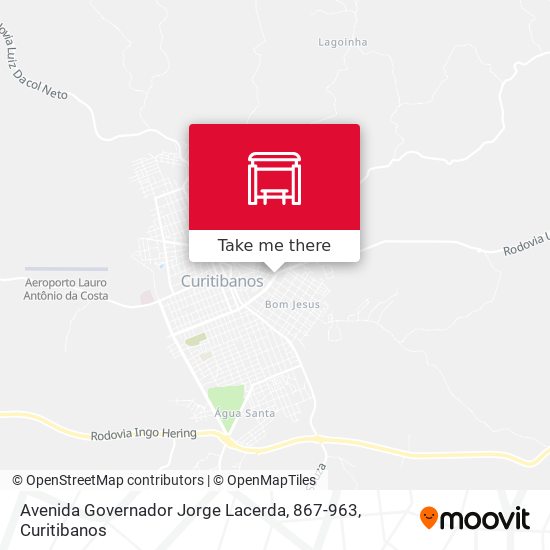Mapa Avenida Governador Jorge Lacerda, 867-963