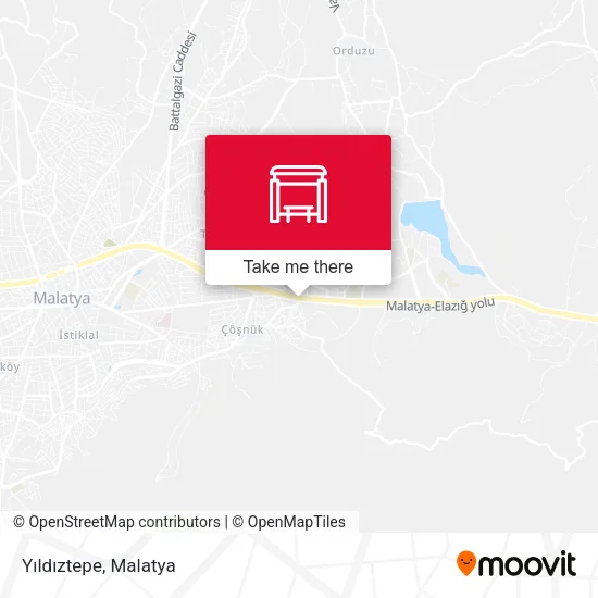 Yıldıztepe map