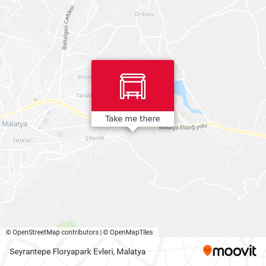 Seyrantepe Floryapark Evleri map